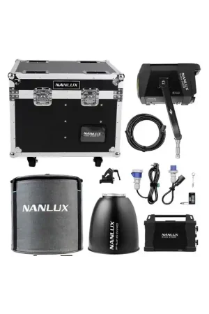Última Oportunidad NANLUX EVOKE 2400B + FLIGHT CASE + BOLSO Foco LED bicolor de 2400 w de potencia