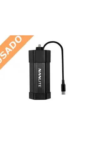 Económico NANLITE BT-BG-F550 (Usado) Empuñadura porta baterias con USB.