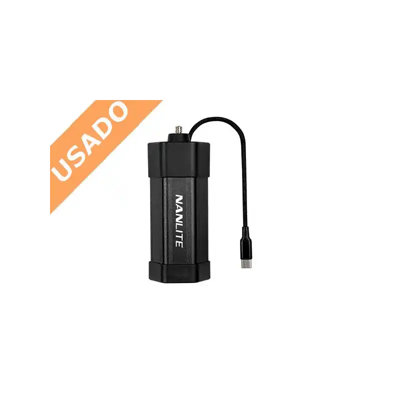 Económico NANLITE BT-BG-F550 (Usado) Empuñadura porta baterias con USB.