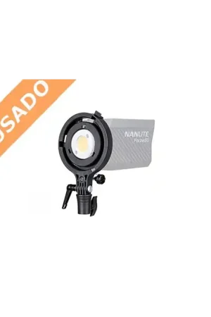 NANLITE ASBAFZ60 (Usado) Adaptador de bayoneta Bowens para Forza 60. Devolución Gratuita
