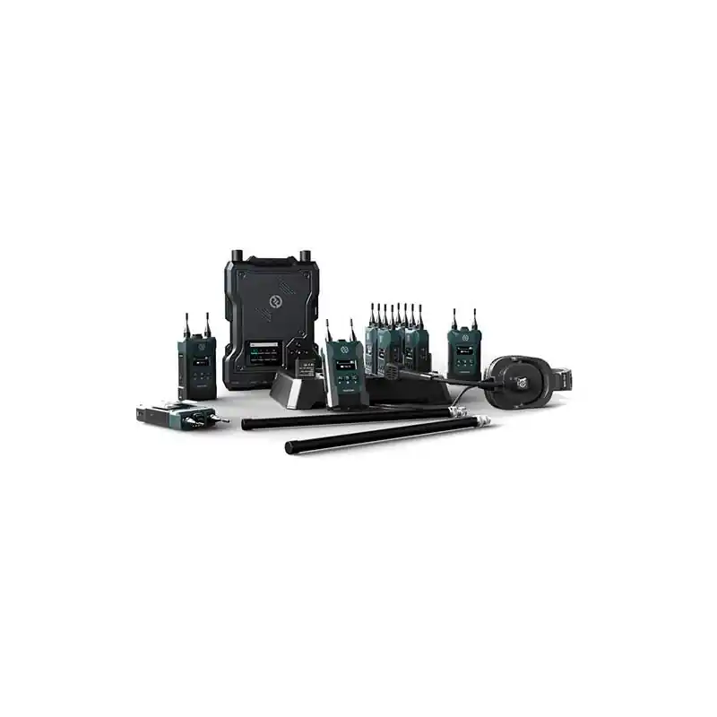 Rebajas HOLLYLAND SOLIDCOM M1 PRO (8 PETACAS) Intercom inalámbrico Full-Duplex, Clear Audio, alcance 400m, y microariculares con 1 pabellón