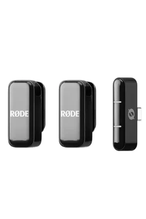 Liquidación RODE WIRELESS MICRO Micrófono inalámbrico Ultra-Compacto diseñado para smartphones USB-C (color negro)