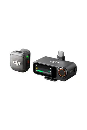 DJI MIC 3 (1 TX + 1 RX) Micrófono inalámbrico mini avanzado 1 TX + 1 RX Liquidación