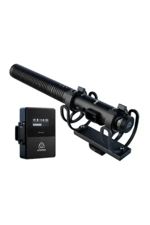 ATOMOS STUDIOSONIC SHOTGUN MICROPHONE Micrófono de cañón inalámbrico/con cable de calidad profesional con USB-C con bloqueo Precio Bajo