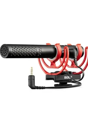 Popular RODE VIDEOMIC NTG Micrófono de condensador direccional Pro. Incluye suspensión Rycote.