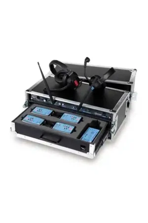 Marca Reconocida ALTAIR WBFC-202F Maleta de transporte sistema intercom inalámbrico