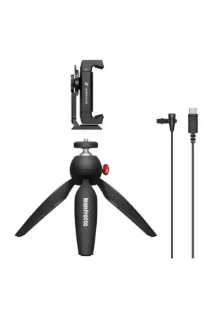 SENNHEISER XS LAV USB-C MOBIL Kit de micro lavalier cámaras DSLR y smartphones. Novedad