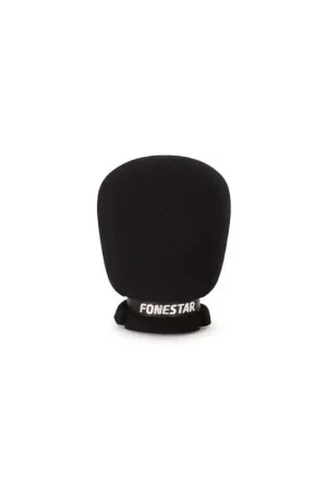 Certificado FONESTAR YS-15-NE Espuma antiviento para micrófono de mano.