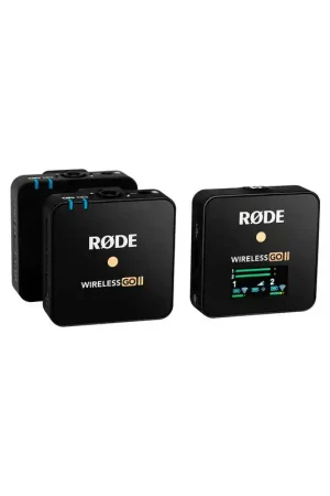 RODE WIRELESS GO II DUAL Sistema de micrófono inalámbrico de doble canal. Disponible Ahora