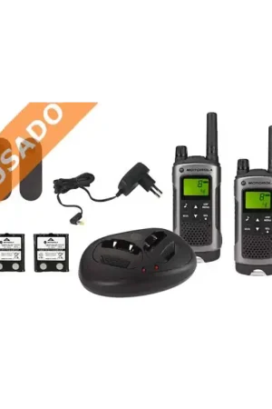 Envío Inmediato MOTOROLA TLKR-T80 (Usado) Pareja de Walkies.