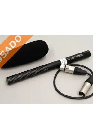 SENNHEISER MKE 600 (Usado) Micrófono de cañon altamente directivo Envío Exprés