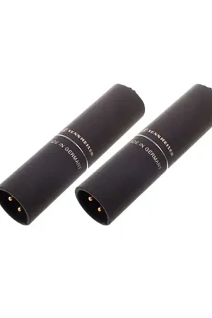 SENNHEISER MKH 8020 STEREOSET Set estéreo con 2 micrófonos y 2 previos. Patron omnidireccional. Ocasión Especial