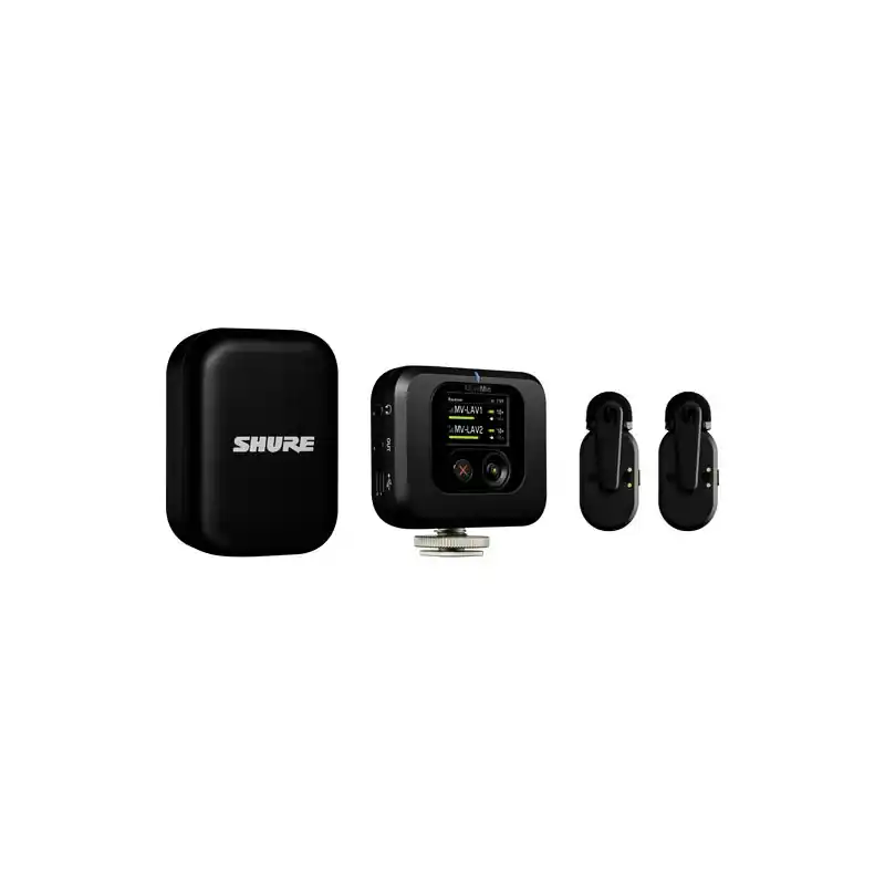 Oferta Especial SHURE MV-TWO-KIT Z6 Pack compuesto de MoveMic Two y receptor opcional.