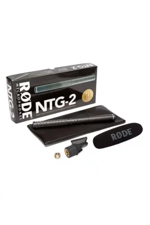 Garantía De Devolución De Dinero RODE NTG-2 Micrófono de cañón.