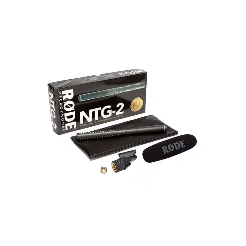 Garantía De Devolución De Dinero RODE NTG-2 Micrófono de cañón.