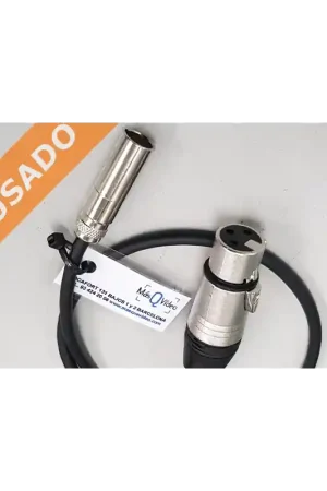 Última Oportunidad BLACKMAGIC CABLE - VIDEO ASSIST MINI XLR CABLES (Usado) Pareja cables Mini XLR para Video Assist 4K o Pocket 4K