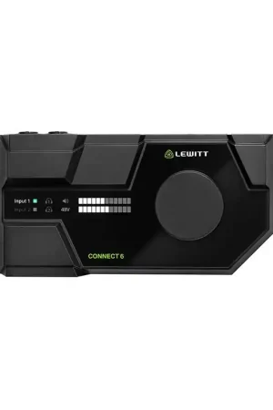 LEWITT CONNECT 6 Interfaz de audio USB-C, compatible con macOS, Windows, iOS y Android Mejor Precio