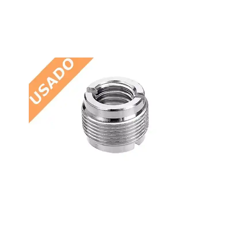 Últimas Unidades FONESTAR AL-11 (Usado) Adaptador soporte micro, rosca hembra 3/8" a rosca macho 5/8".