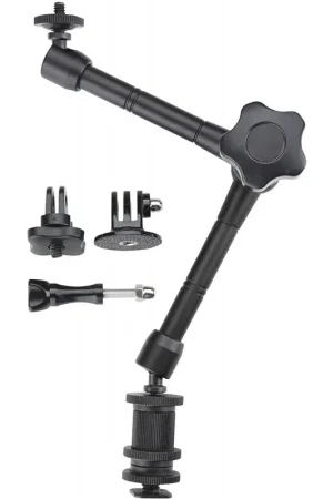 Mantona Brazo Mágico 28 cmcon adaptador Gopro Directo De Fábrica