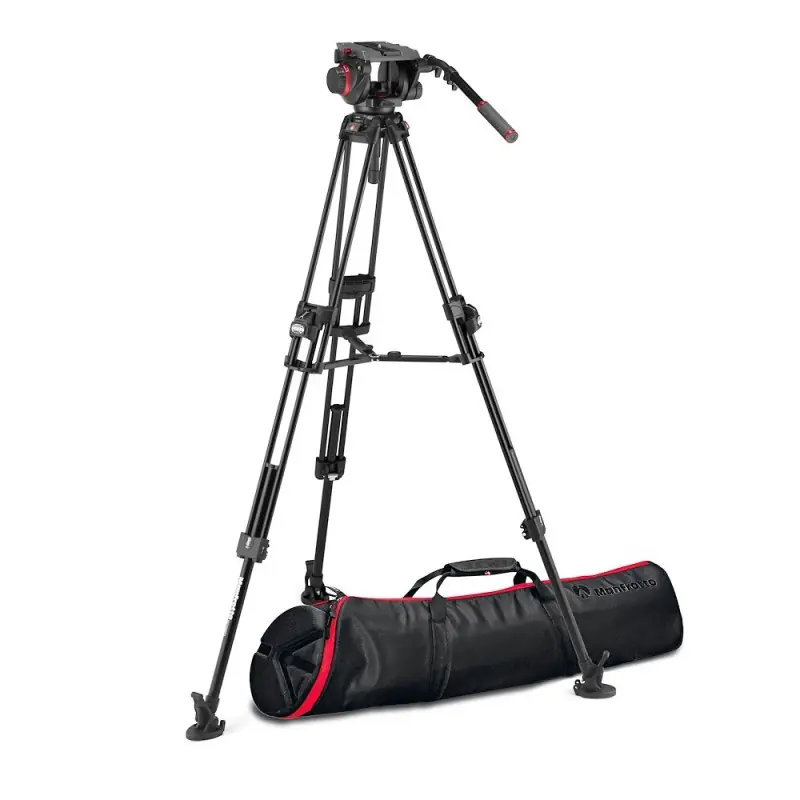 Comprar Manfrotto Trípode Fast 645 Twin Aluminio con Rótula 509HD al mejor precio Devolución Gratuita