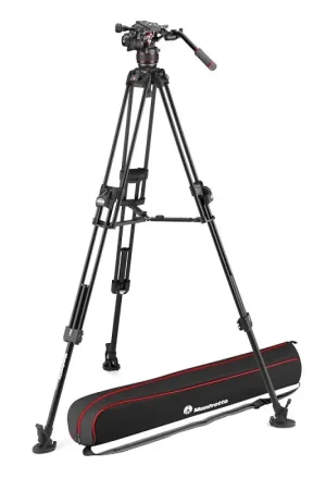 Stock Limitado Comprar Manfrotto Trípode Fast 645 Twin Aluminio con Rótula Nitrotech 608 al mejor precio