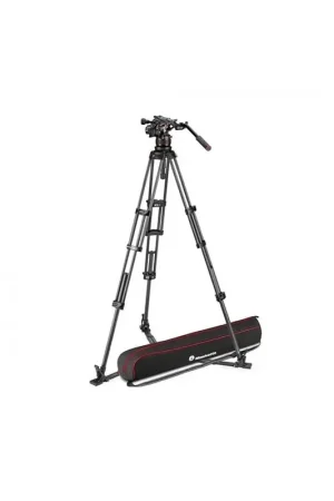 Comprar Manfrotto Kit video con trípode carbono Twin + rótula Nitrotech 612 al mejor precio Precio Rebajado