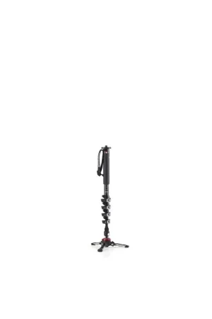 Disponible Ahora Comprar Manfrotto MVMXPROC5 Monopie de vídeo de fibra de carbono con 5 tramos y base fluida al mejor precio