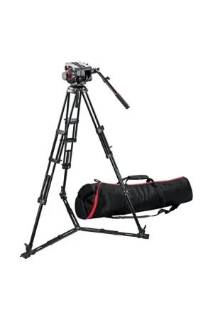 Liquidación Comprar Manfrotto 509HD,545GBK Sistema completo de trípode MPRO545B + rótula 509HD al mejor precio