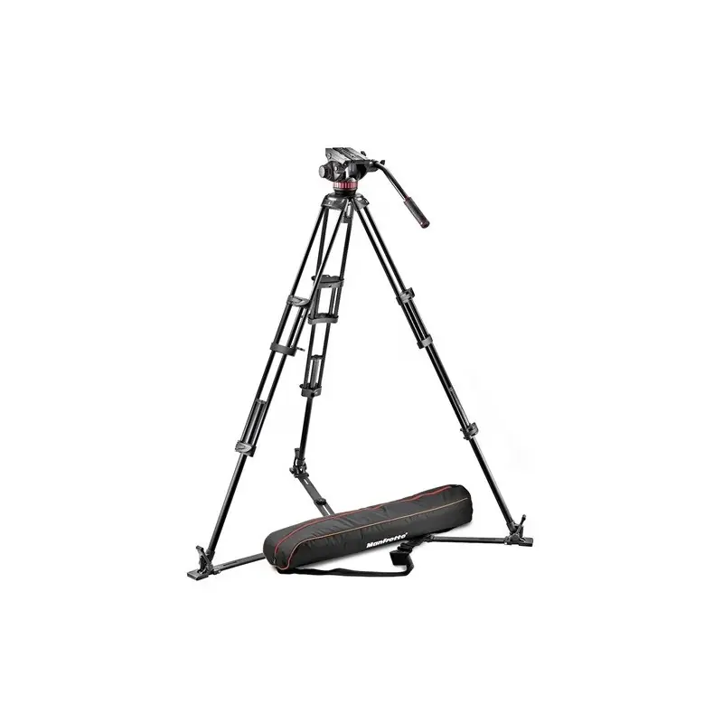 Popular Comprar Manfrotto MVH502A,546GB-1 Sistema trípode completo con triángulo de suelo al mejor precio