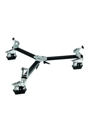 Comprar Manfrotto 114MV Dolly de altas prestaciones con pies de clavos para sistemas completos de trípodes al mejor precio Promoción Exclusiva