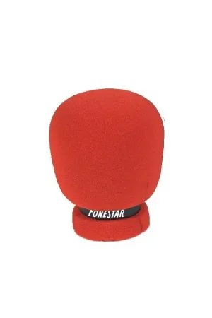 Comprar Fonestar YS-15-RO Espuma quitavientos para micro de mano. Color rojo al mejor precio Venta Final