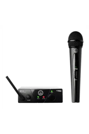 Comprar AKG WMS40 Mini Vocal Set | Sistema Inalámbrico UHF con Micrófono de Mano al mejor precio Certificado