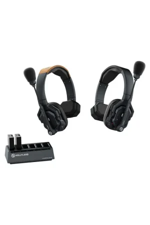 Hollyland Solidcom SE - Sistema de Intercomunicador Full-Duplex con Cancelación de Ruido y Resistencia al Agua Popular