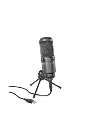 Comprar Audio Technica AT2020USB+ | Micrófono de estudio con conexión USB al mejor precio Solo Hoy
