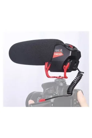 Comprar LensGo LYM DM300 Micrófono de cañón direccional 3.5mm al mejor precio Oferta Limitada