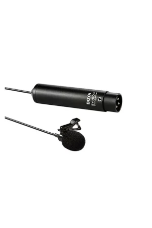 Última Oportunidad Comprar Boya BY-M4OD Micrófono de solapa condensador omnidireccional profesional con alimentación phantom al mejor precio