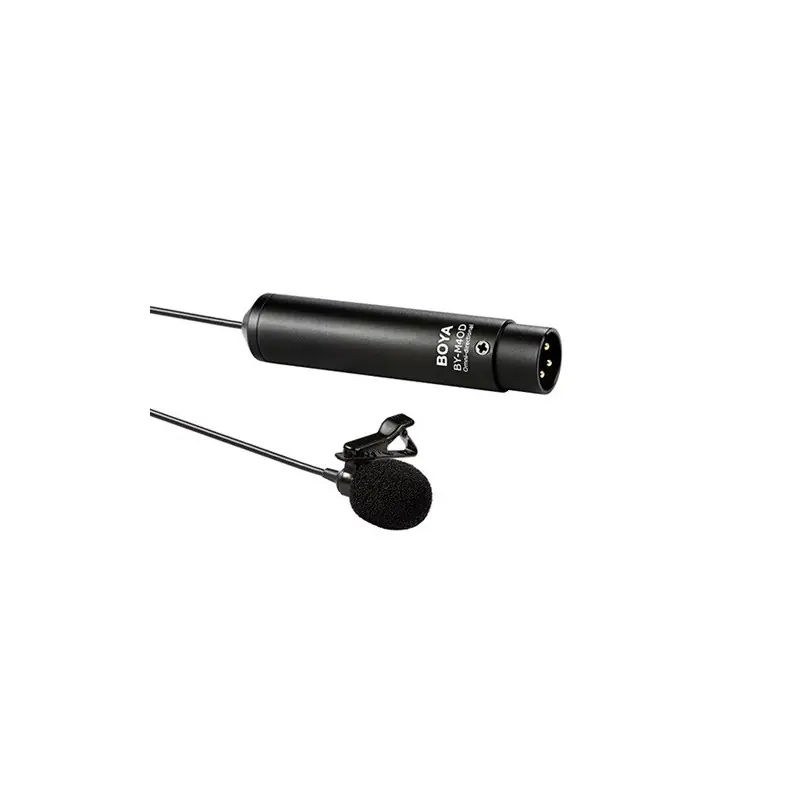Última Oportunidad Comprar Boya BY-M4OD Micrófono de solapa condensador omnidireccional profesional con alimentación phantom al mejor precio