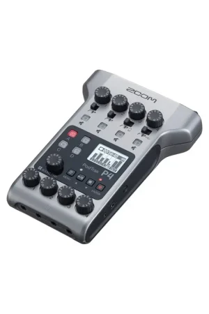 Más Vendido Comprar Zoom P4 PodTrak | Grabador portátil de 4 entradas al mejor precio
