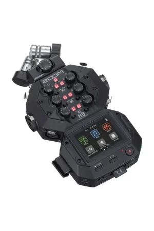 Promoción Grabadora de Mano Zoom H8 con Pantalla Táctil y 8 Entradas