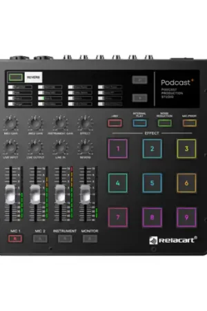 Comprar Relacart Podcast+ | Estudio de producción Livestream al mejor precio Precio Económico