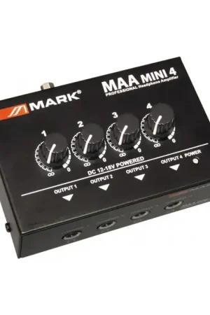 Comprar MarkPro MAA MINI 4 Amplificador distribuidor de Auriculares al mejor precio Solo Por Tiempo Limitado