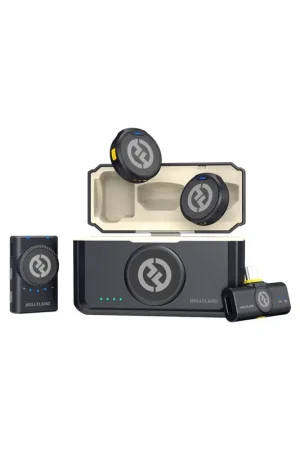 Marca Reconocida Hollyland LARK M2 Mini Combo | Comprar micrófono inalámbrico doble profesional