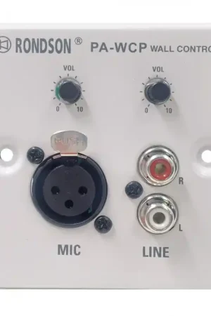 Comprar Rondson PA-WCP | Tarjeta mural 2 canales con RCA y XLR Popular