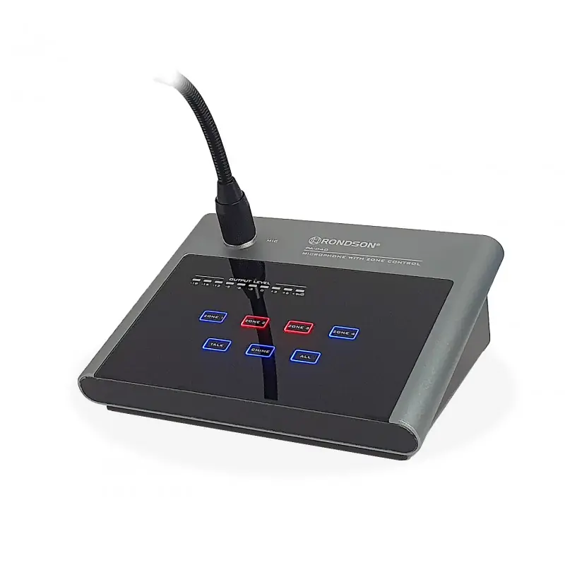 Rondson PA-04D micrófono de sobremesa 4 zonas | Comprar al mejor precio Precio Bajo