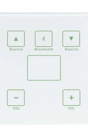 Garantía De Devolución De Dinero Comprar Rondson AMX-4B | Selector de fuente de pared con Bluetooth y control de volumen