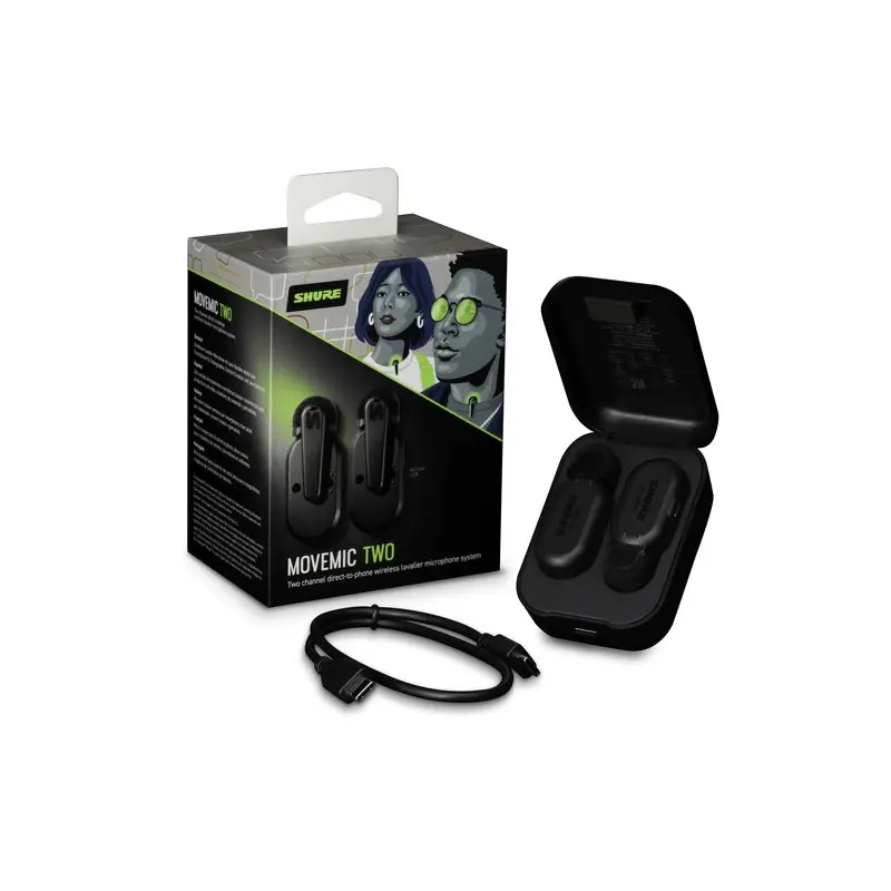 Comprar Shure MoveMic Two Z6 | Sistema de micrófono inalámbrico (2x personas) al mejor precio Precio Bajo