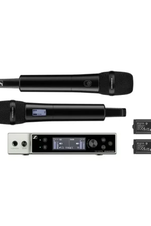 Precio De Fábrica Comprar Sennheiser EW-DX 835-S SET Sistema inalámbrico con dos micrófonos de mano al mejor precio