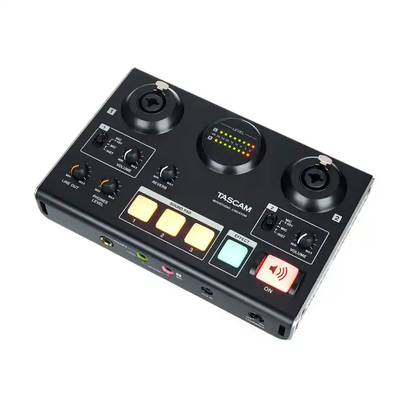 Comprar Tascam US-42B Mesa de producción de sonido para estudio de broadcast con efectos a tiempo real al mejor precio Súper Precio