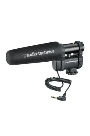 Marca Reconocida Comprar Audio Technica AT8024 | Micrófono de cañón para cámaras DSLR al mejor precio