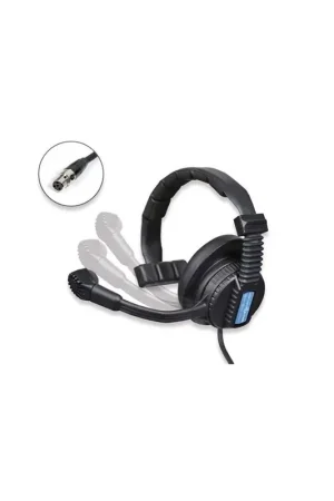 Comprar Altair WAM-100/2S | Auricular simple con micrófono giratorio y conector mini XLR. Alto aislamiento. al mejor precio Mejor Precio